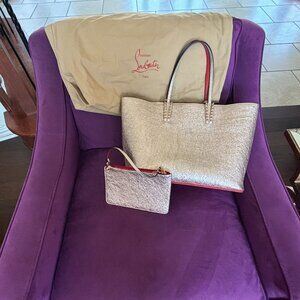 Christian Louboutin Tote with make-up bag